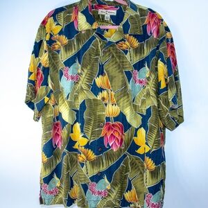 VINTAGE TOMMY BAHAMA CAMP SHIRT